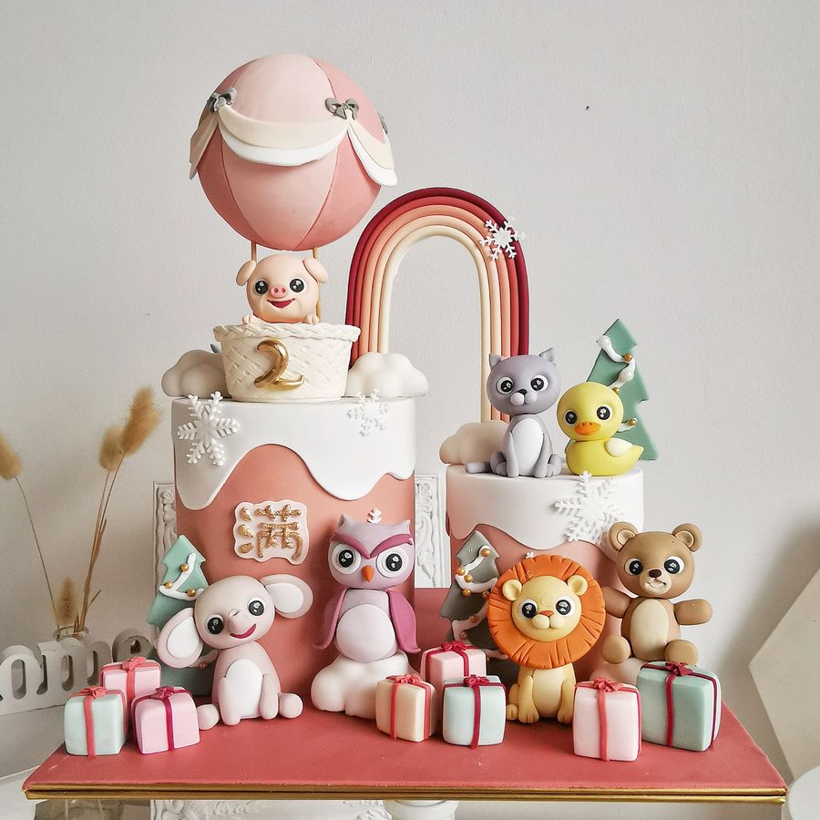 Little Happiness |  - Fondant Cake