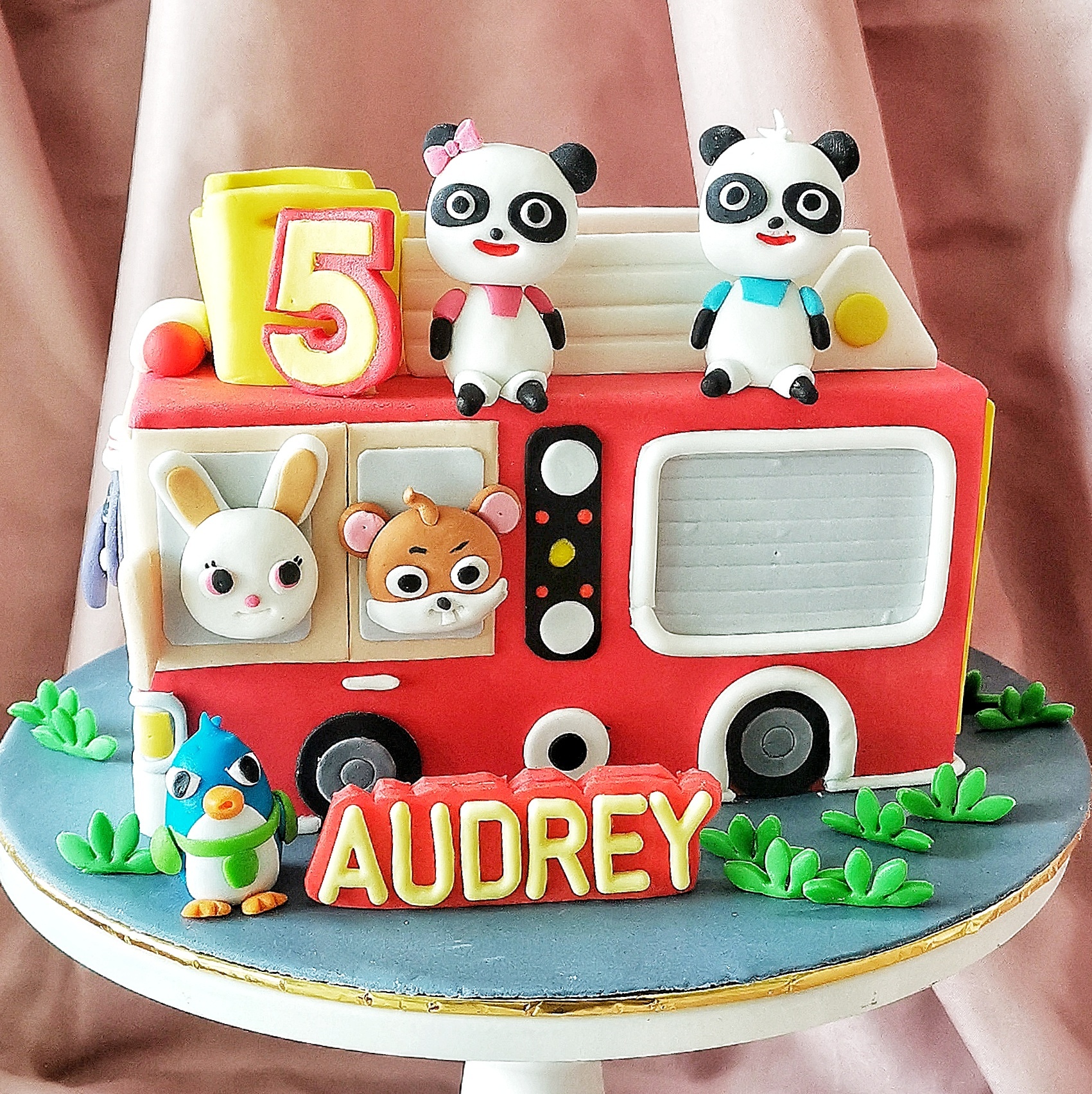 Buy Jungle Bus Theme Cake online from Cakes By Delicious Factory