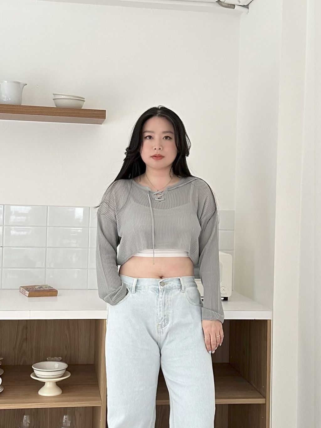 清爽感防曬針織衫 (15)