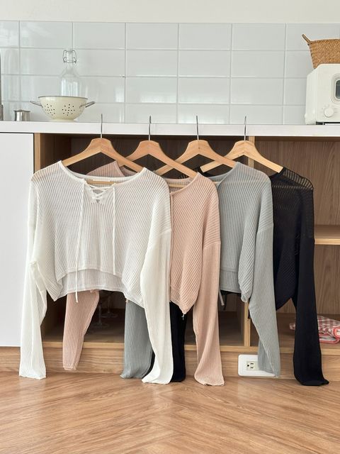 清爽感防曬針織衫 (10)