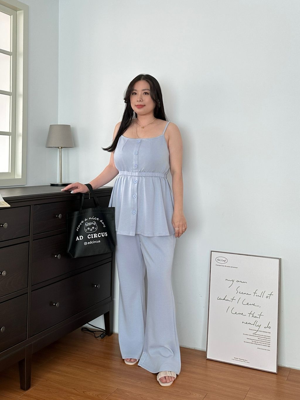 歐膩感背心長褲SET (7)