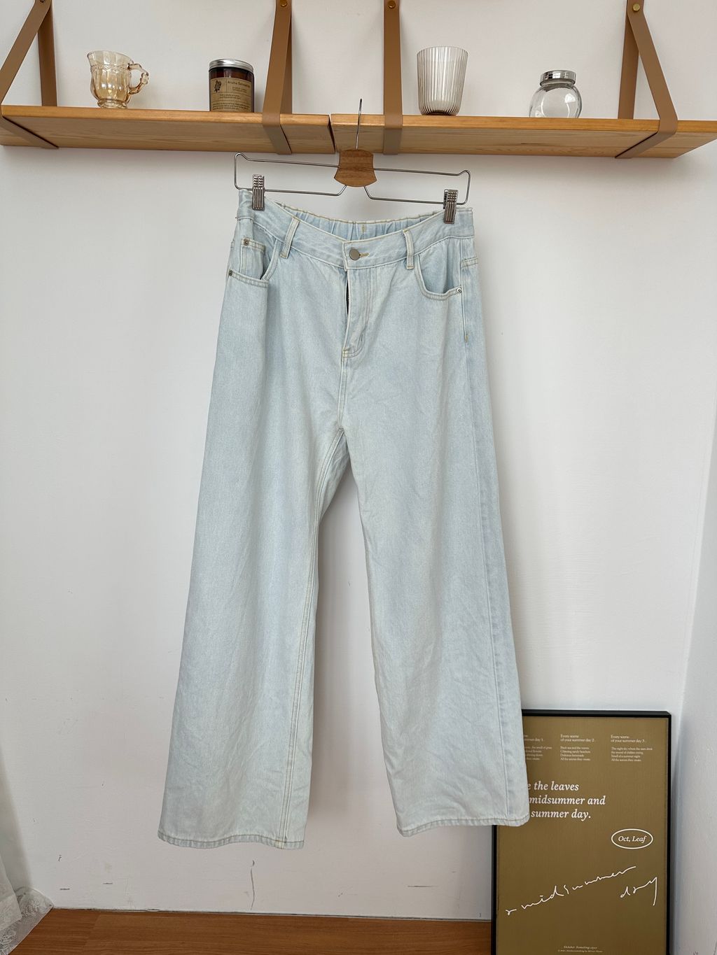 (正韓)淺藍屁股愛心牛仔褲 (4)