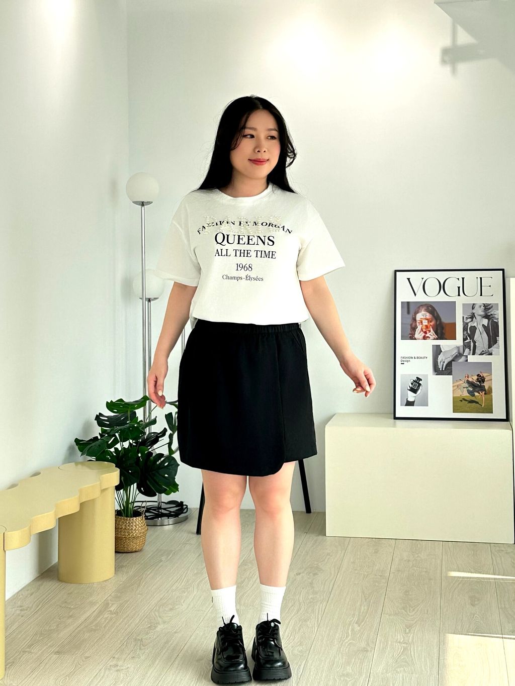 字母釘珠T恤 (2)