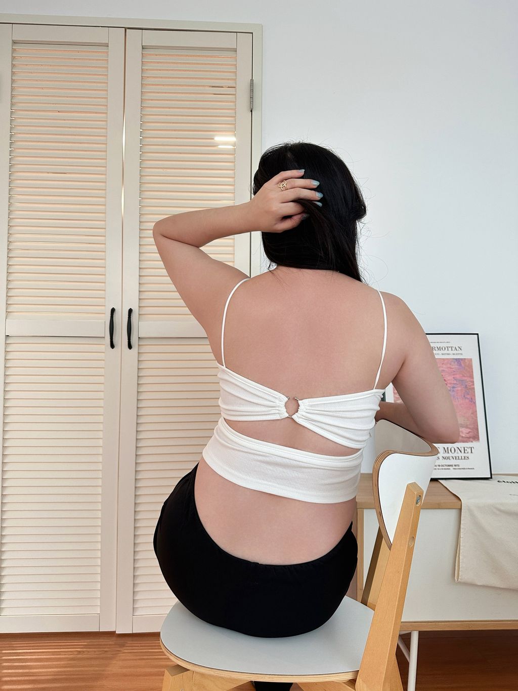 (正韓)U環甜辣美背胸墊背心 (3)