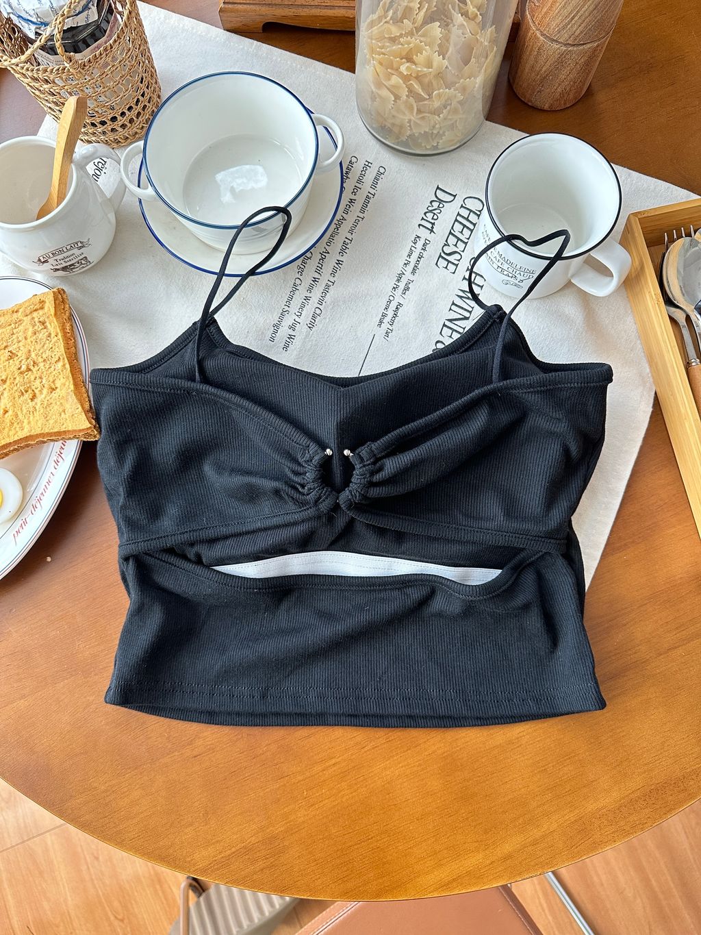 (正韓)U環甜辣美背胸墊背心 (8)