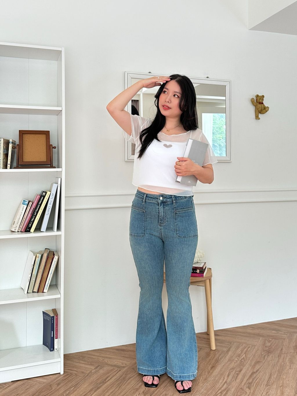 -5KG爆彈超瘦喇叭褲 (2)