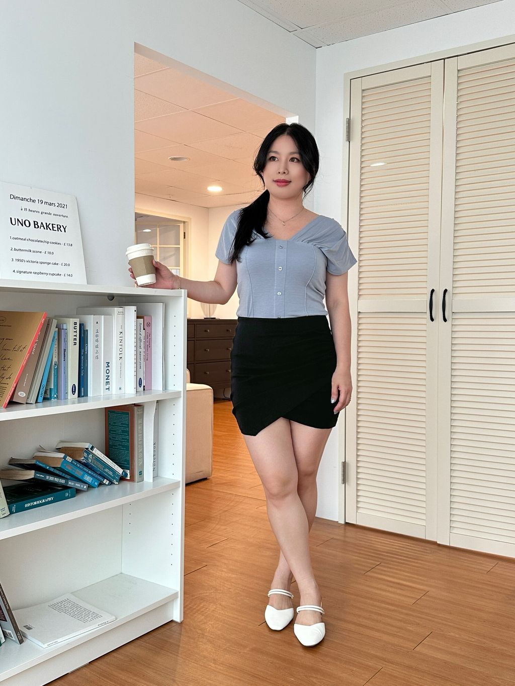 抓皺安心短裙 (9)