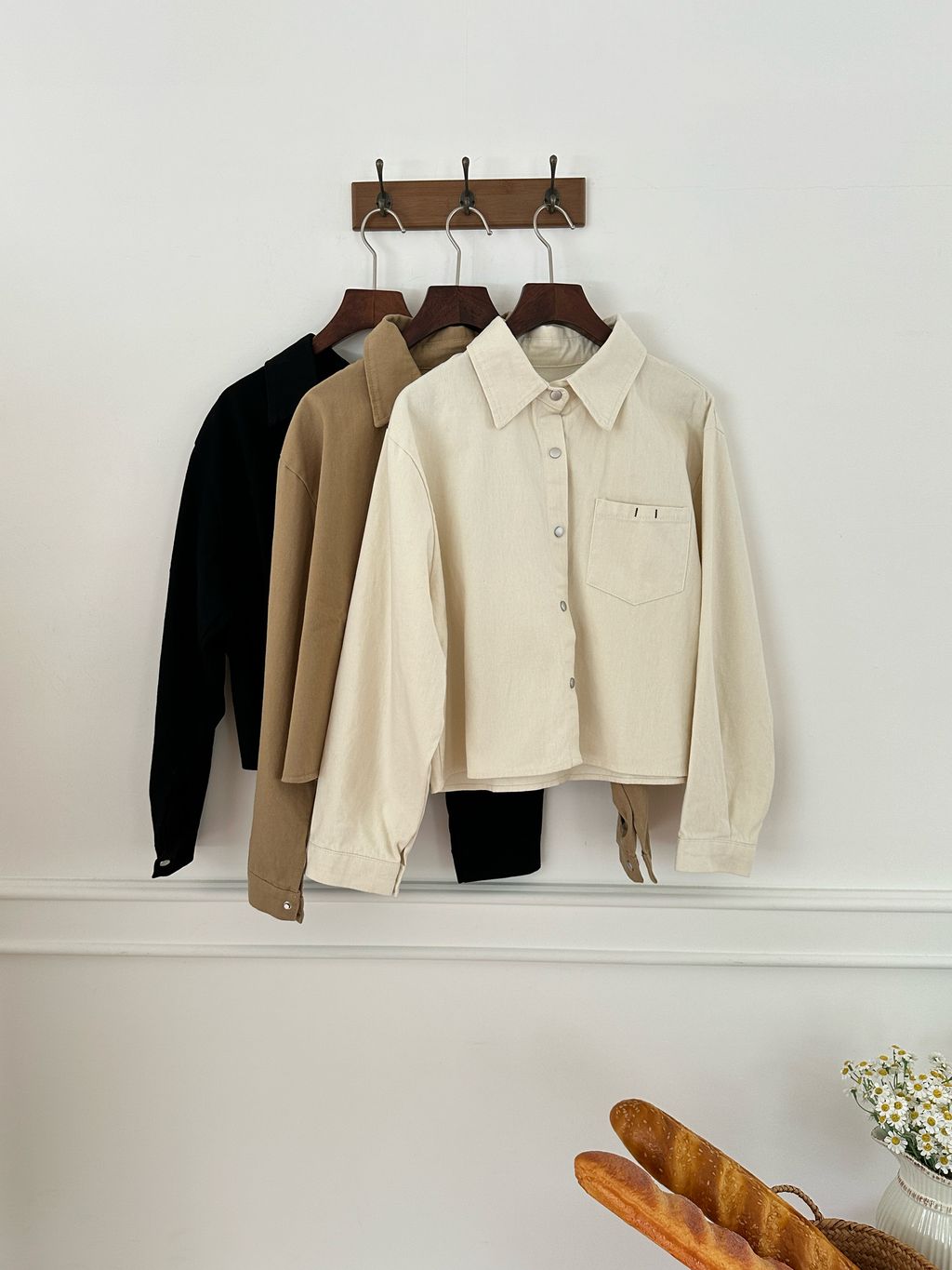 翻領牛仔外套 (1)