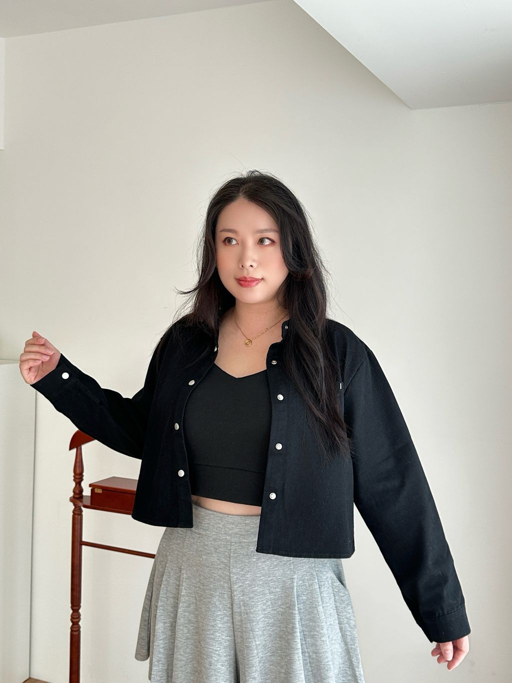 翻領牛仔外套 (7)