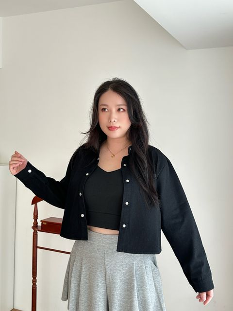 翻領牛仔外套 (7)