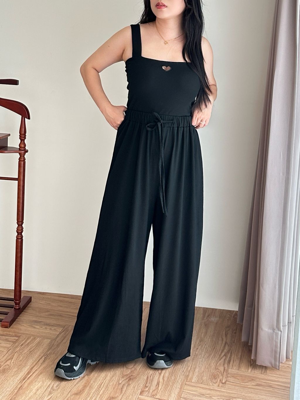 鏤空愛心寬肩帶套裝(附胸墊) (8)