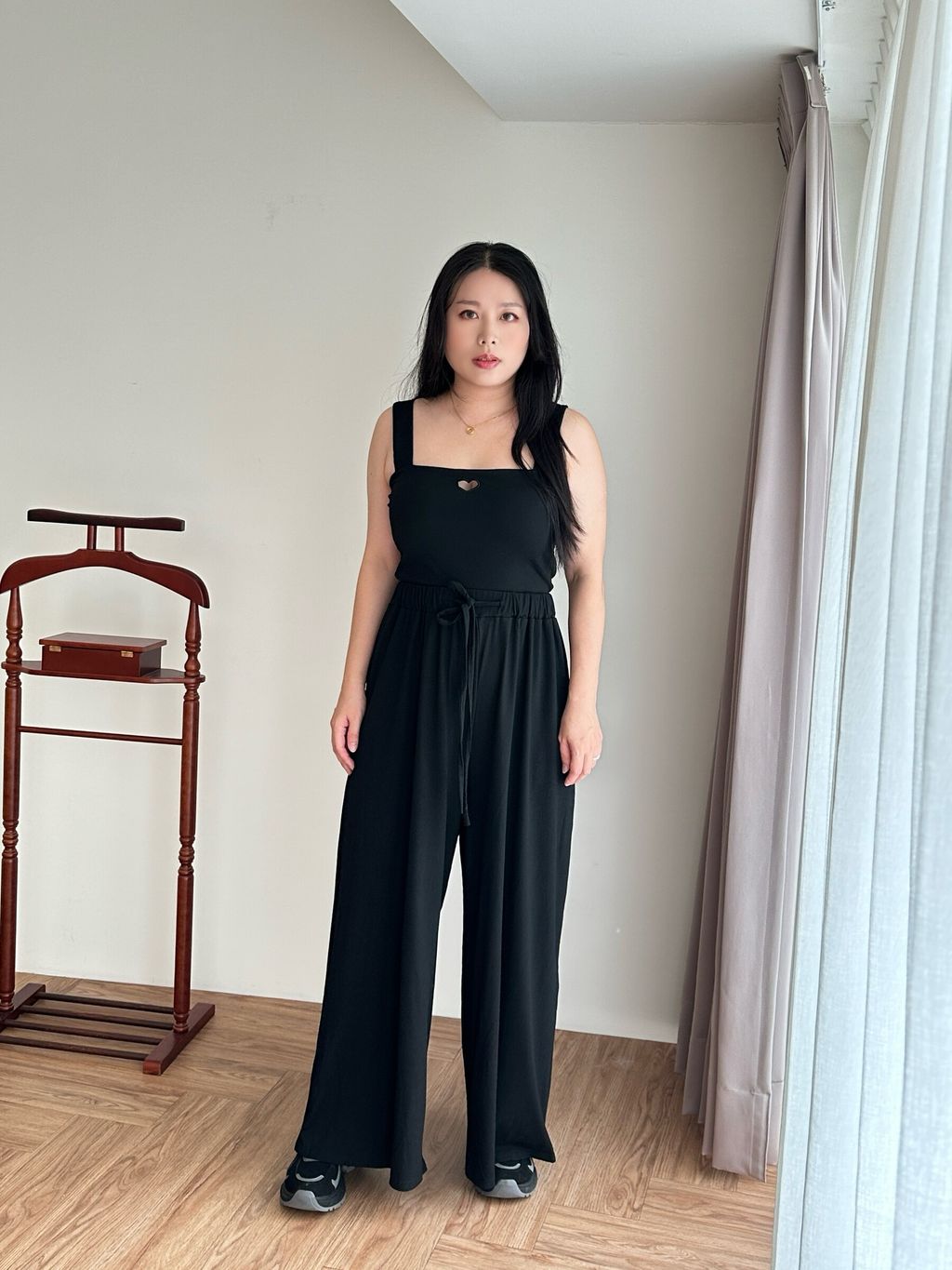 鏤空愛心寬肩帶套裝(附胸墊) (6)