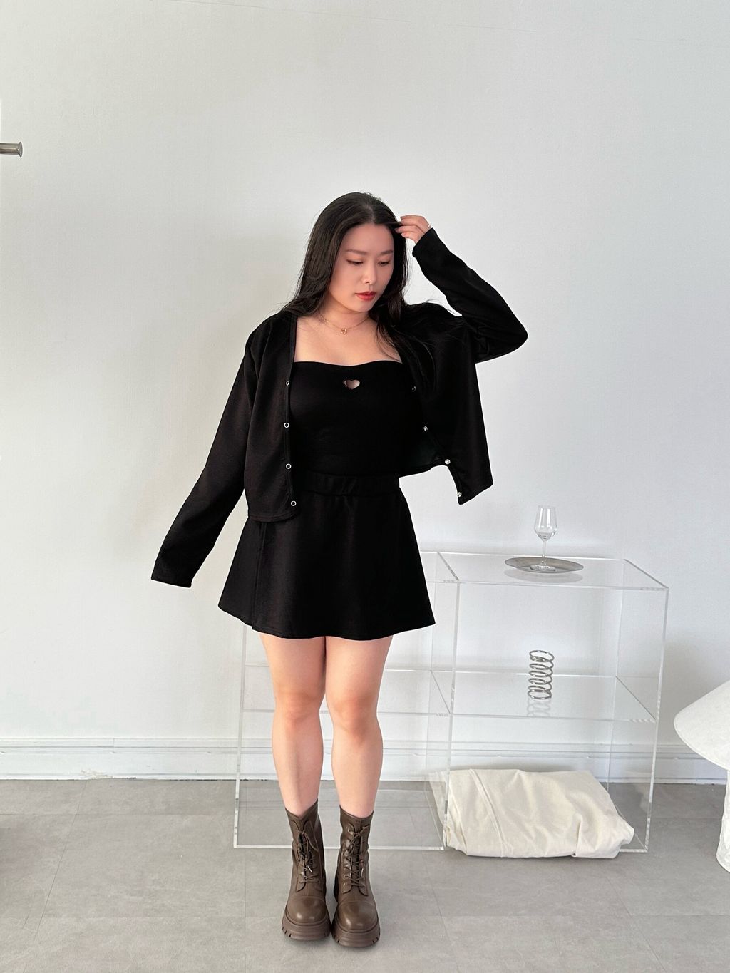 小愛心三件式套裝(附胸墊) (20)