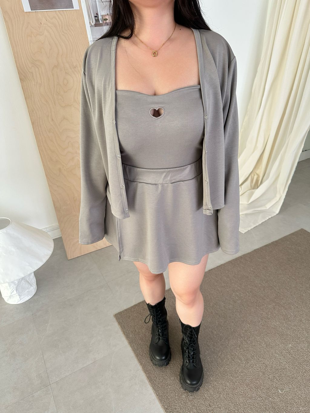 小愛心三件式套裝(附胸墊) (5)