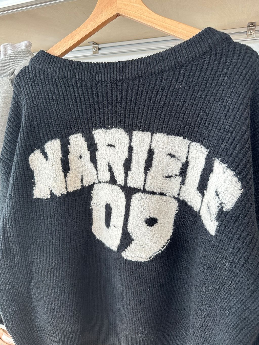 毛毛英文字母毛衣 (6)