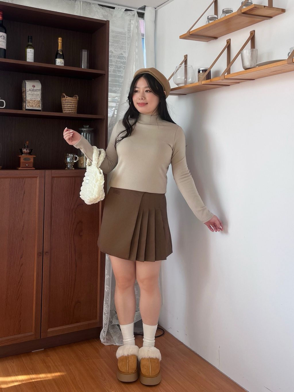 立領內刷毛上衣 (14)