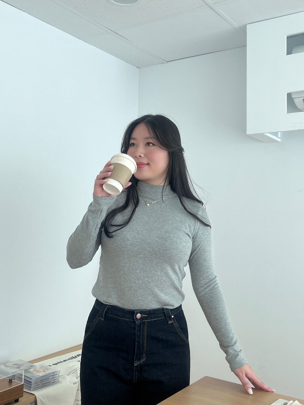 立領內刷毛上衣 (10)