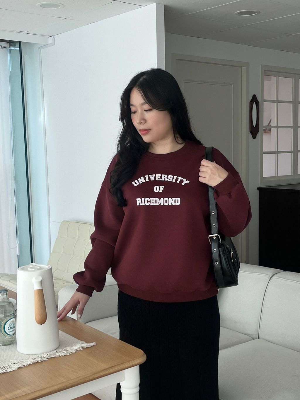 字母刷絨大學T (14)