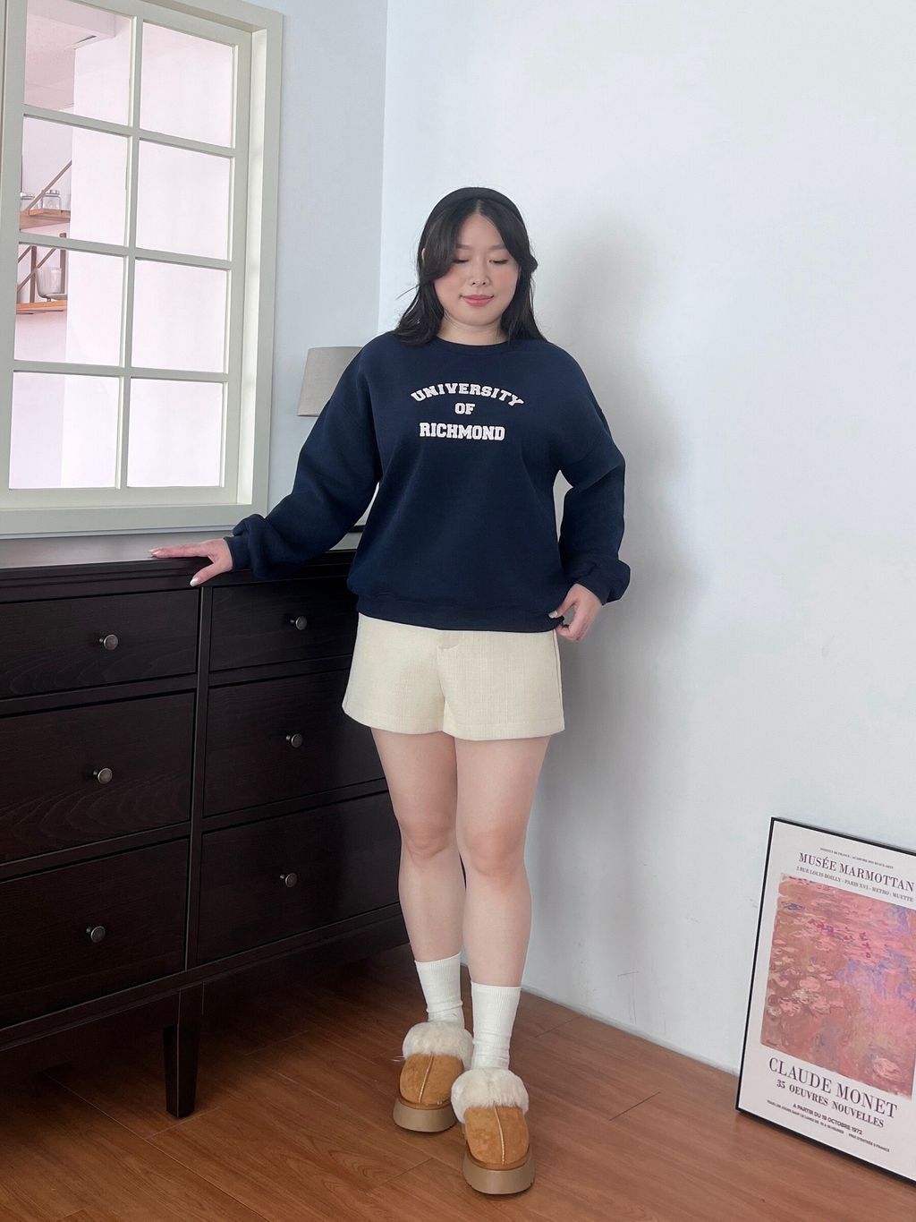 字母刷絨大學T (13)