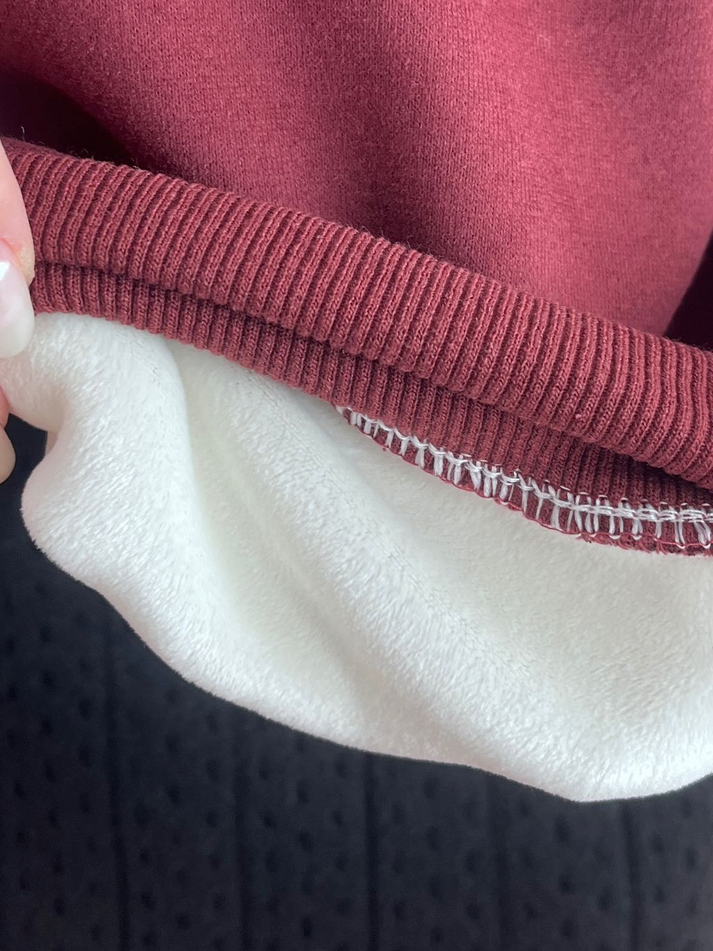 字母刷絨大學T (5)