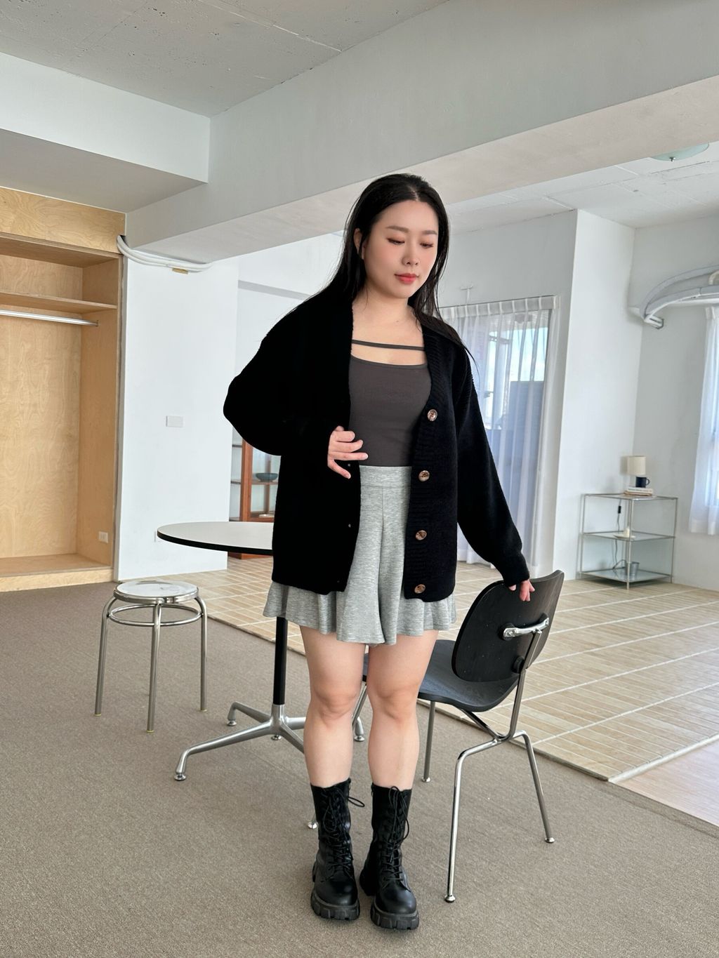 粗針中長外套 (11)