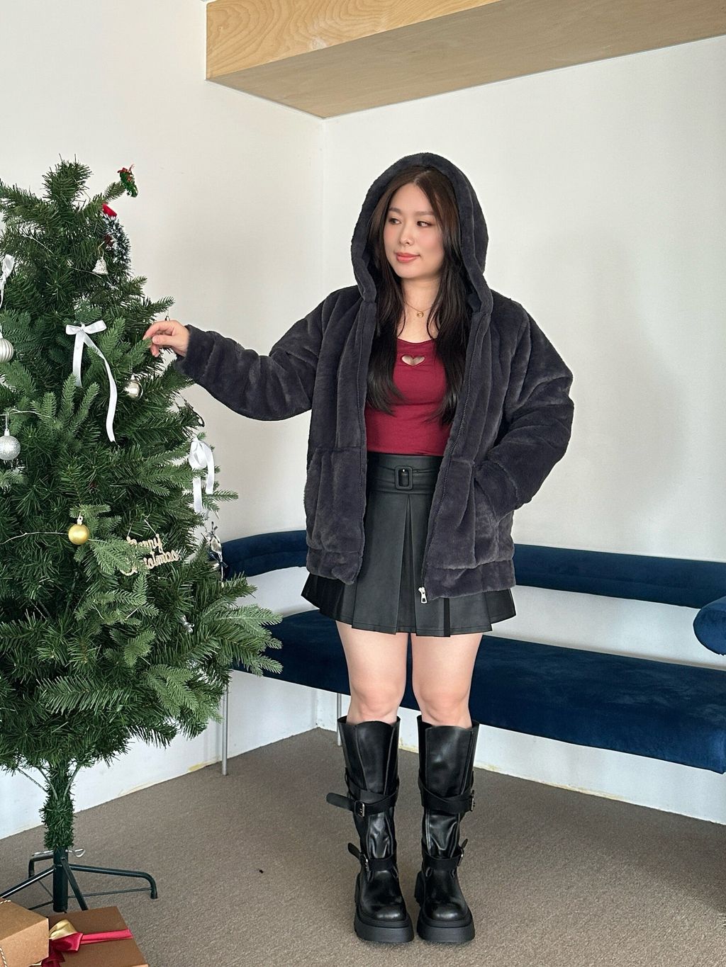 熊寶寶連帽鋪棉外套 (21)