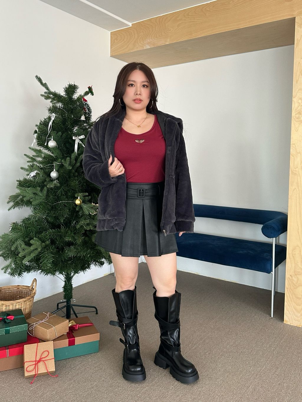 熊寶寶連帽鋪棉外套 (19)