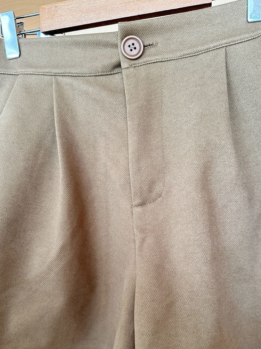 單釦毛呢A字短褲 (11)