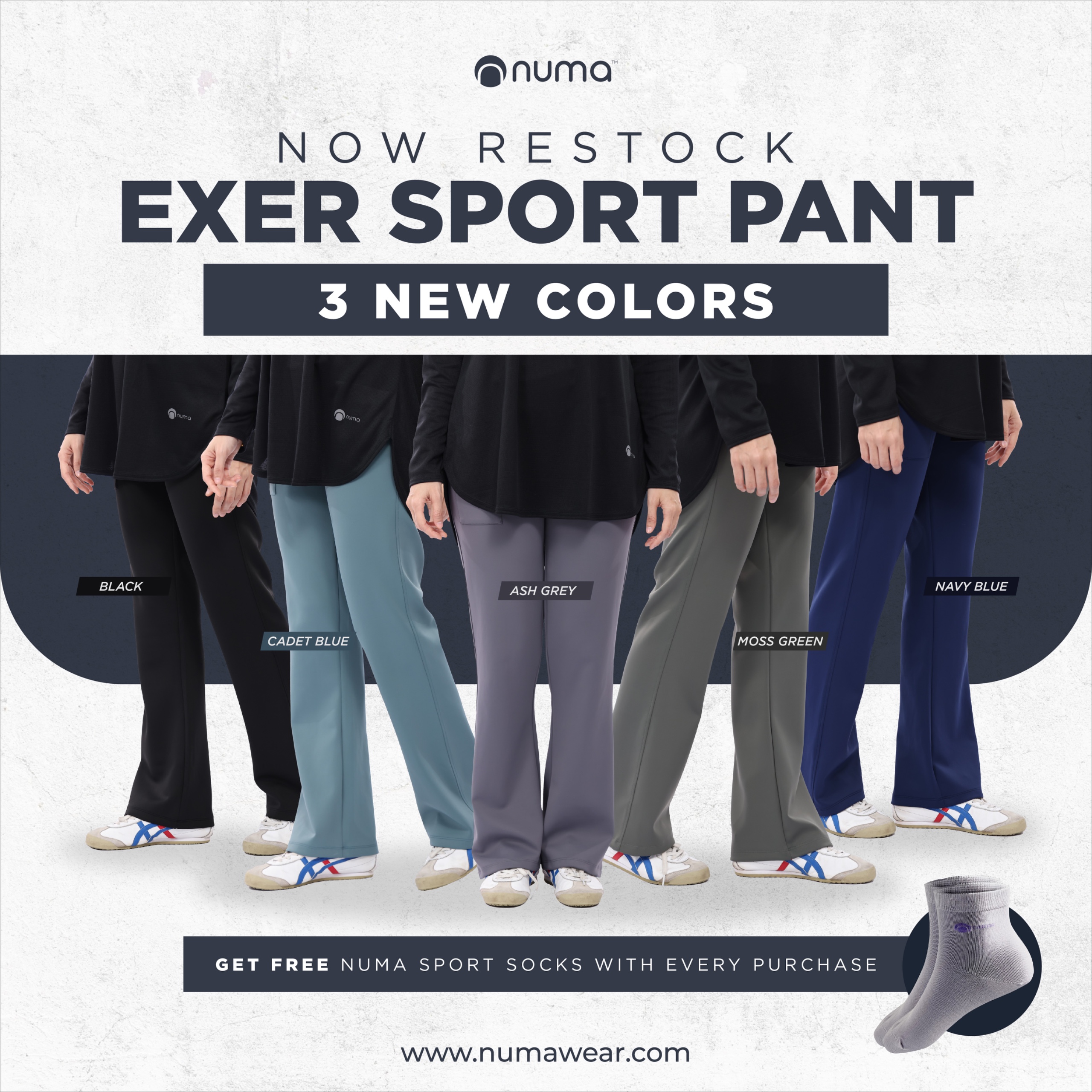  | numa | modest active wear