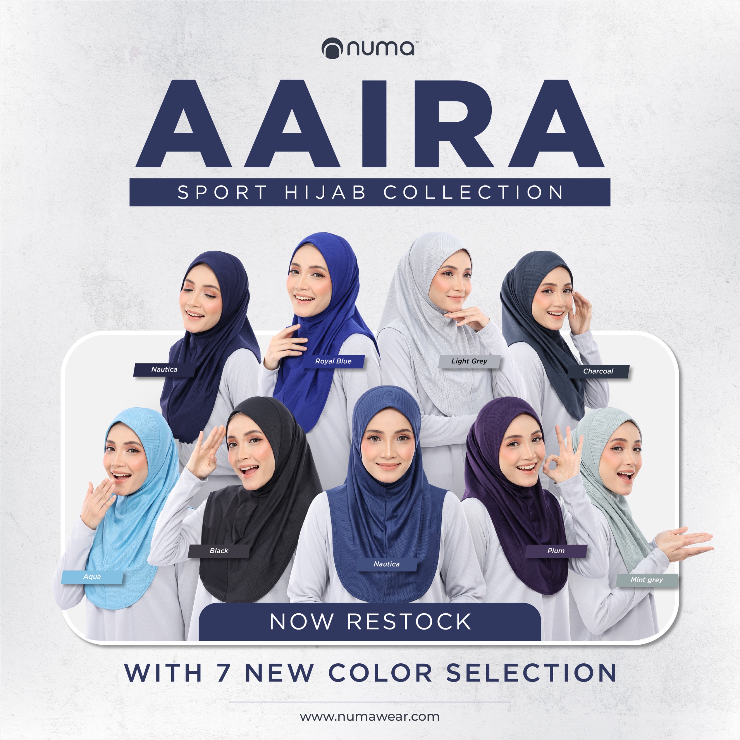  | numa | modest active wear