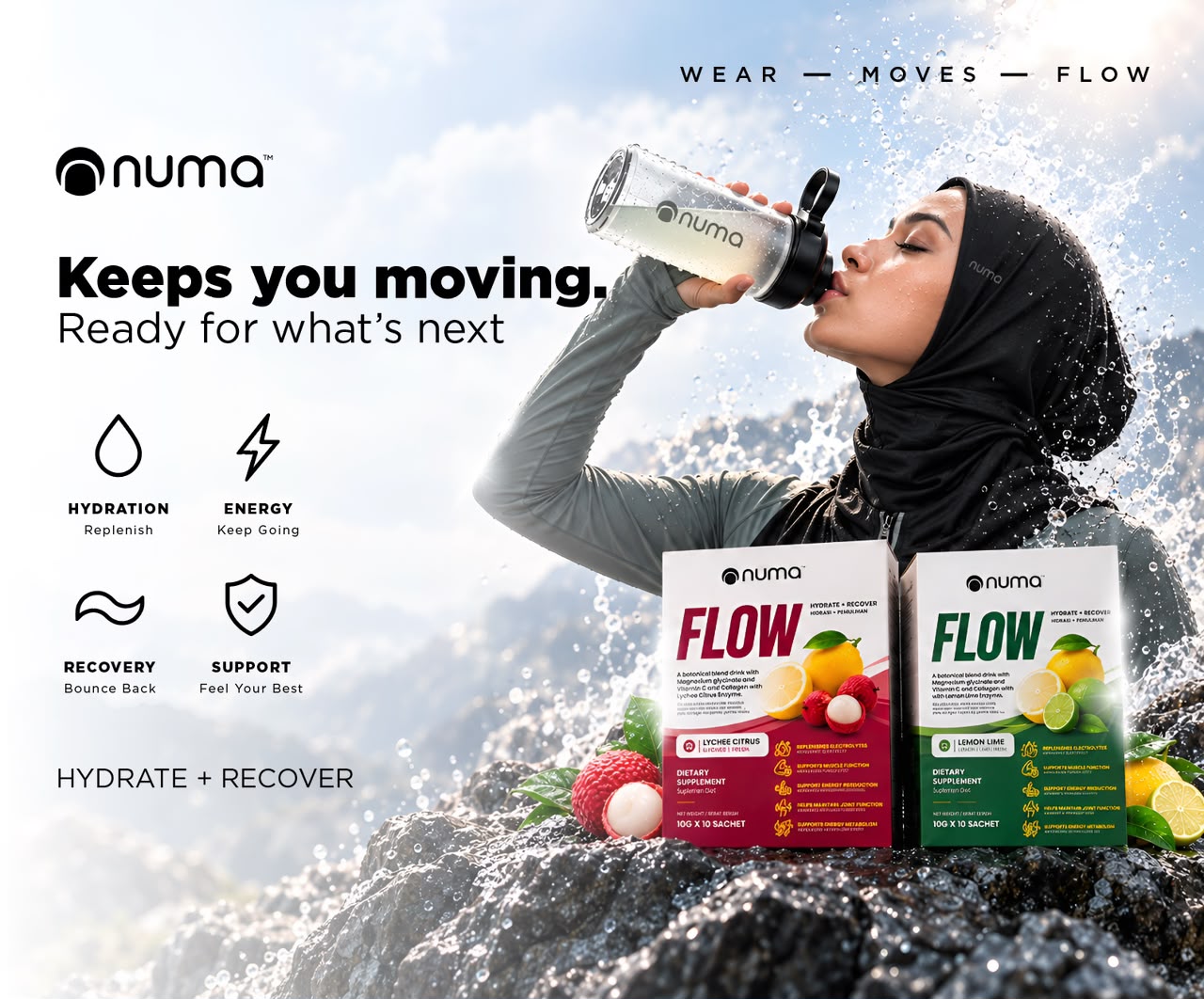  | numa | modest active wear
