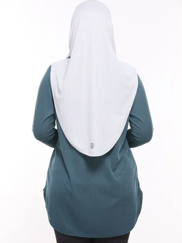 baju sukan chill teal green