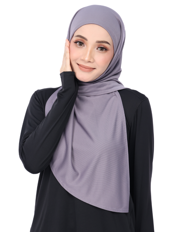 AKTIV hijab in violet