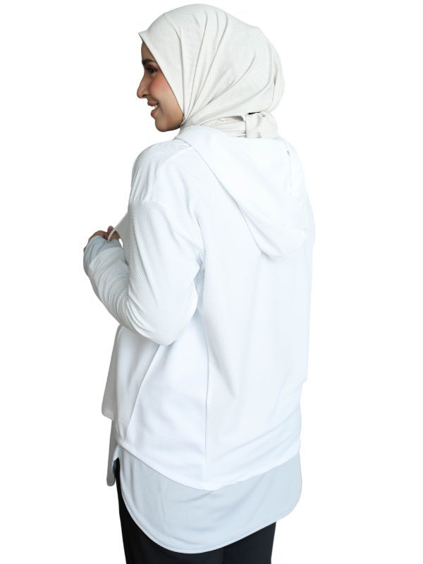 NUMA Elo Hoodie Rear- White