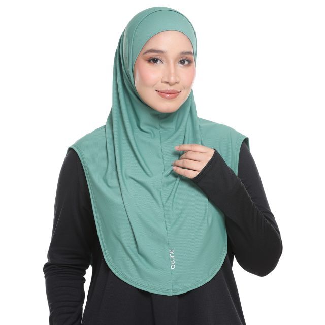 arya - forest green - active hijab