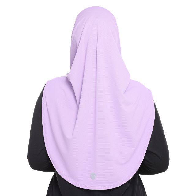 arya - purple - tudung sukan