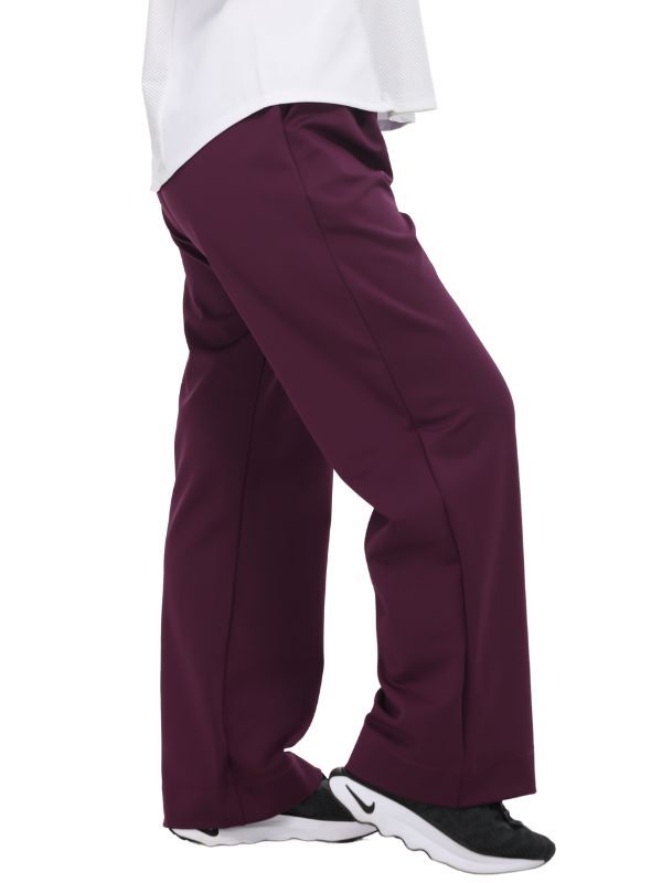 LUNA wide pants - plum (3)