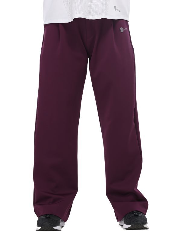 LUNA wide pants - plum