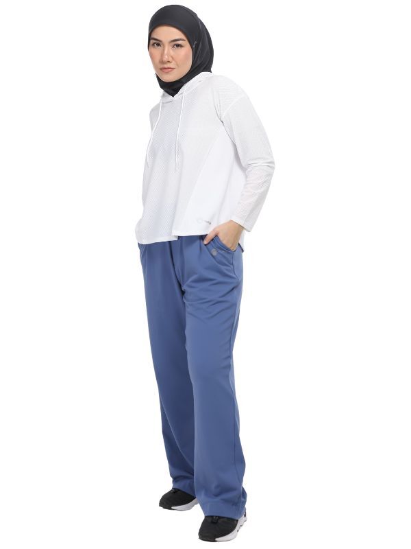 LUNA wide pants - blue (2)