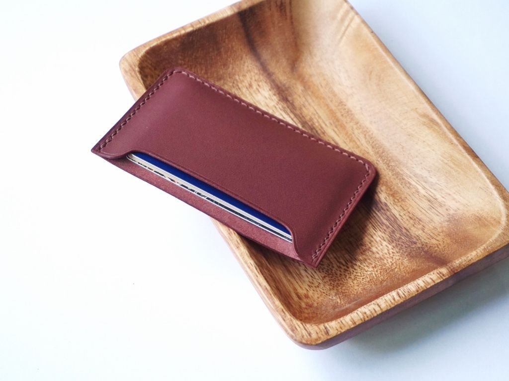 Single Card Holder - Maroon (2).jpg