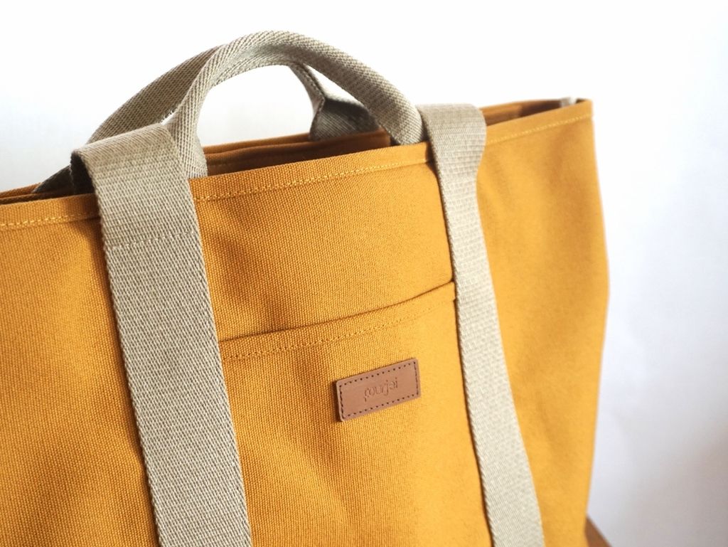 Mathilde Weekender Bag - Mustard – fourjei