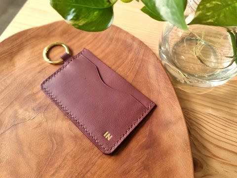 Leather Minimalist Card Holder Wallet, Black Slim Card Holder - Shop  KodamaLife Card Holders & Cases - Pinkoi