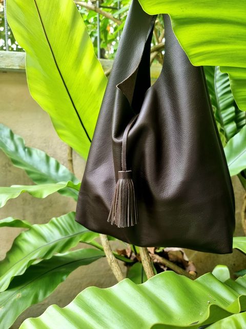 Leather bags fourjei