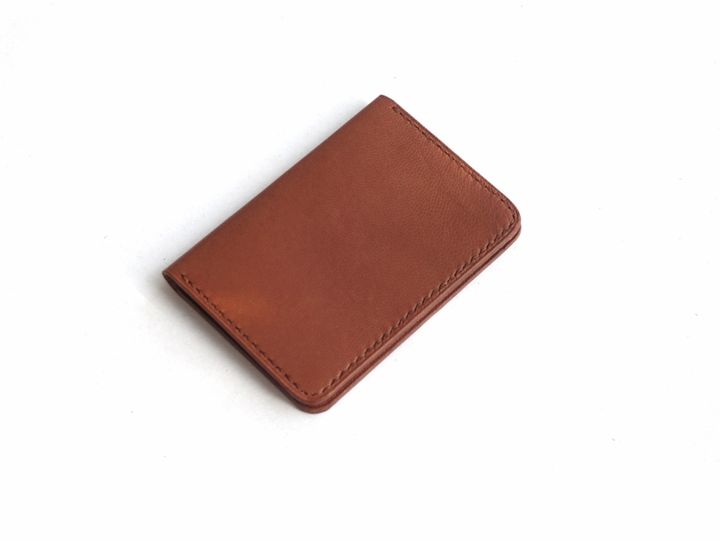 Bifold Card Wallet - Brown (5)