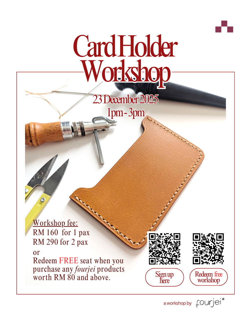 Card Holder Workshop IG