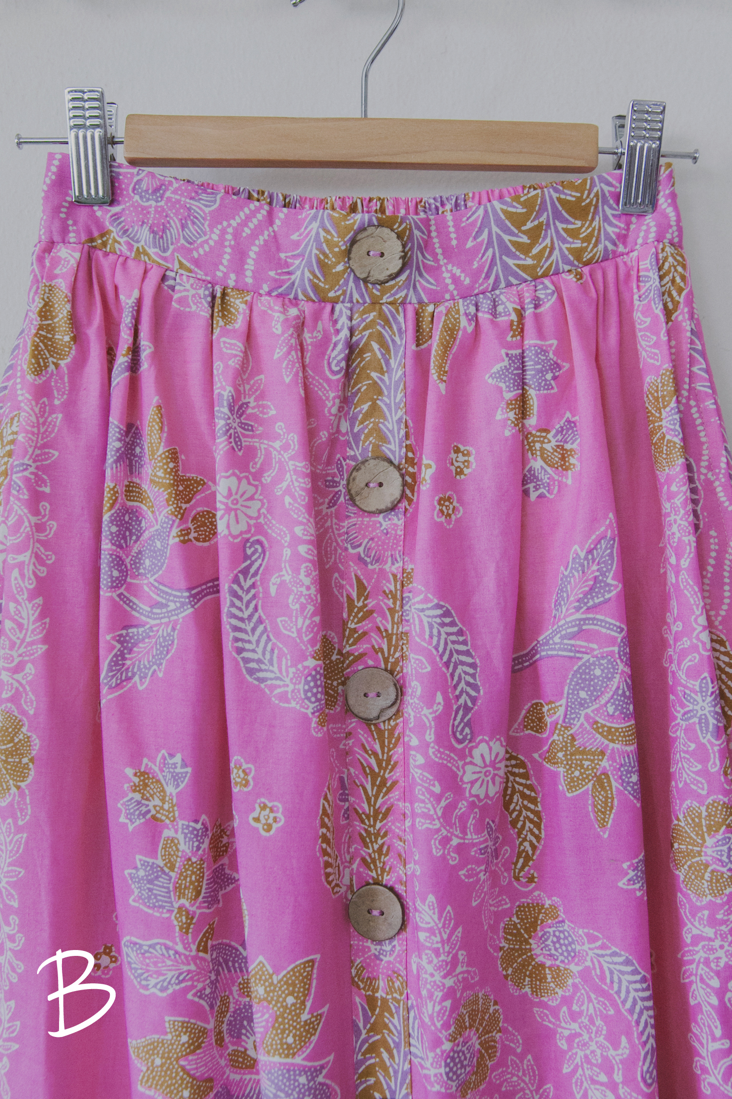 Niah+Co Batik Pleated Gathered Skirt  -06.jpg