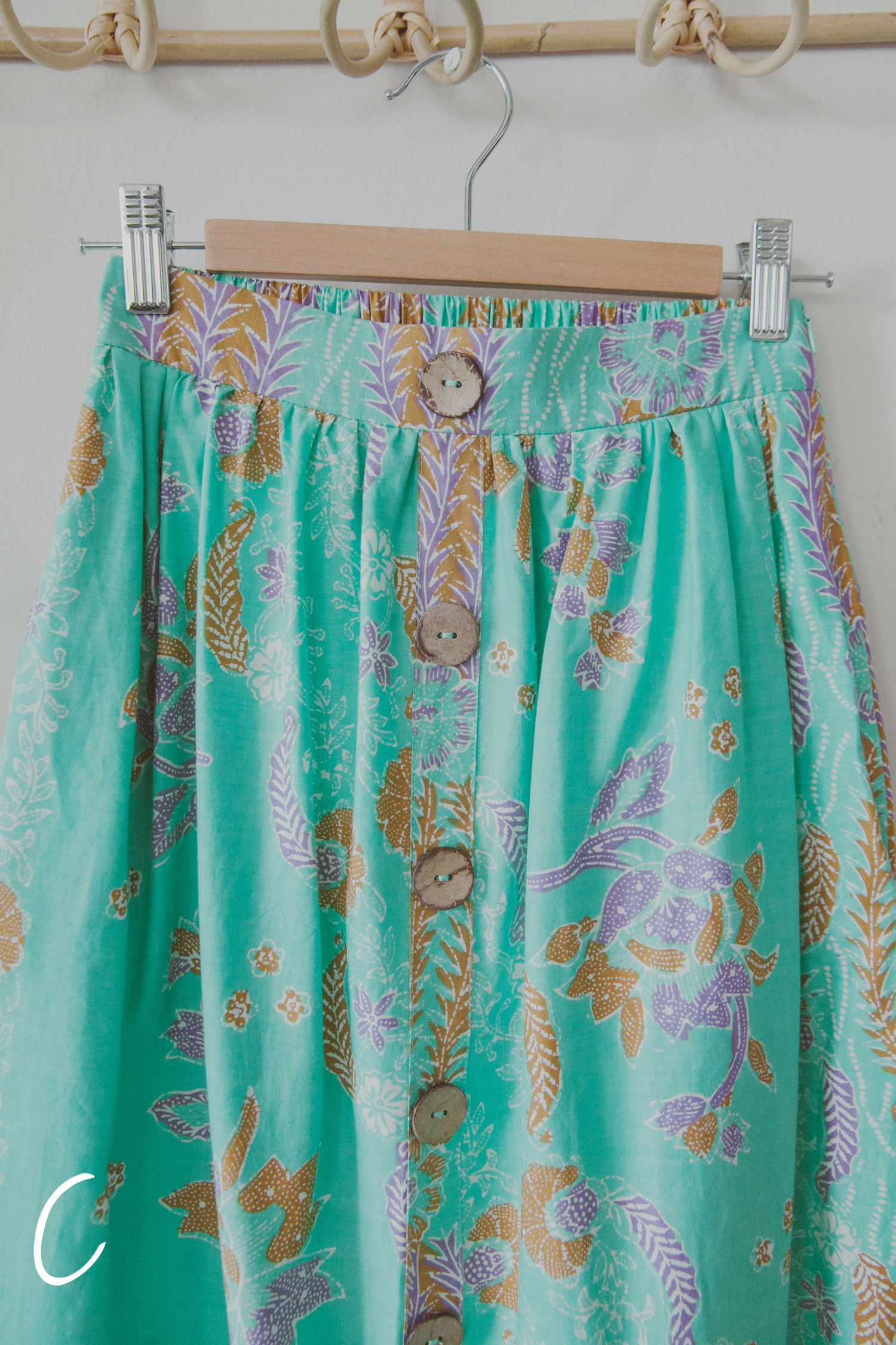 Niah+Co Batik Pleated Gathered Skirt  -11.jpg