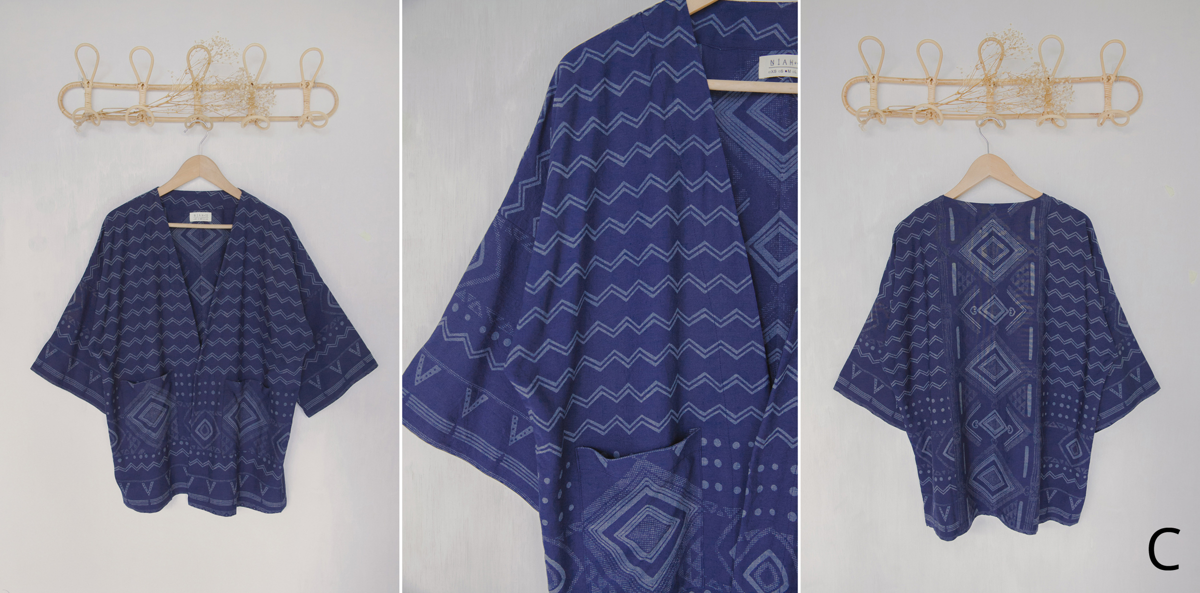 Niah+Co Batik Pelikat Kimono (Size L) -14.jpg