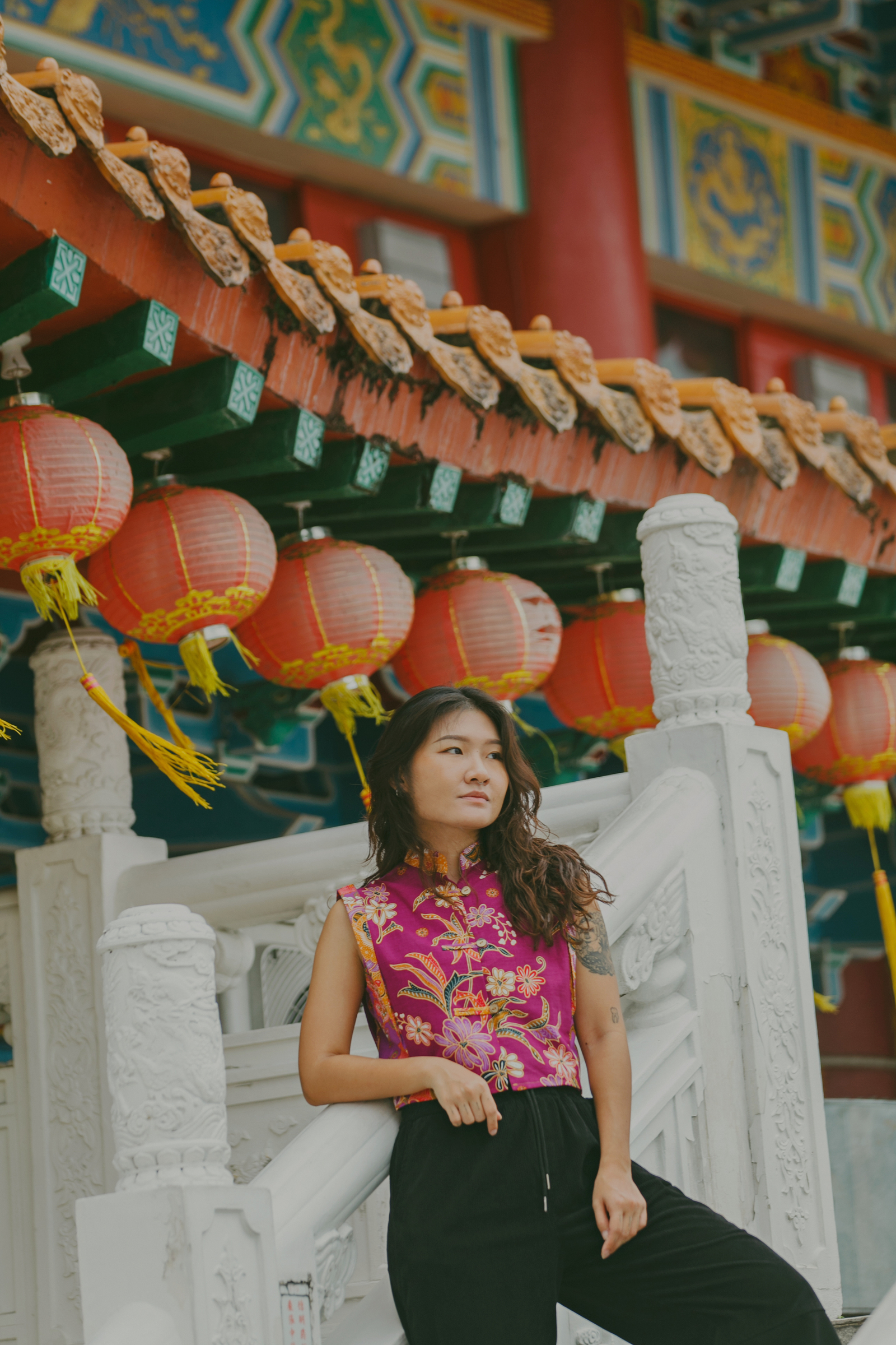 Niah and Co Batik Cheongsam Photoshoot -007