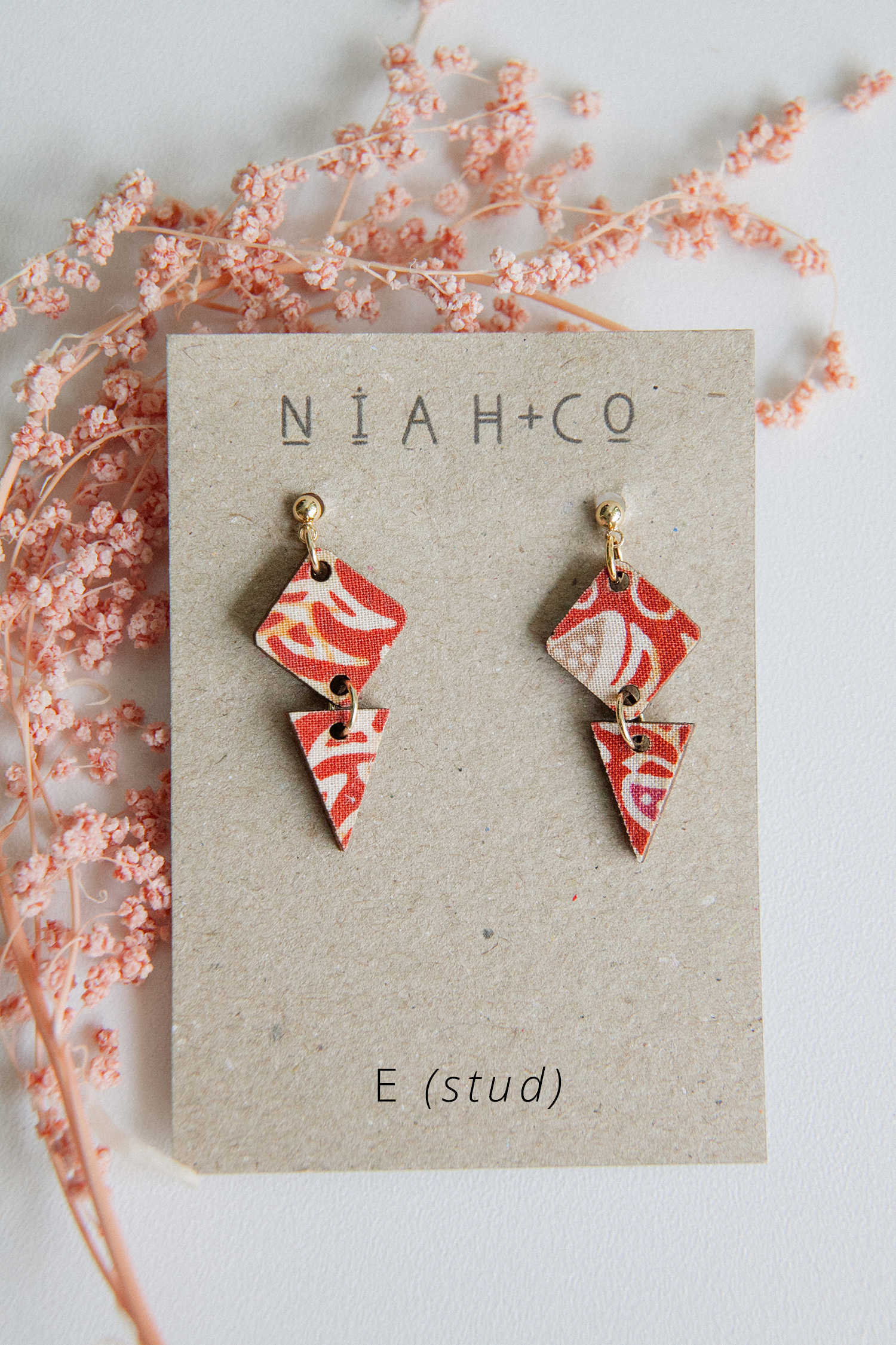 Niah+Co Batik _Earrings_Wooden_005